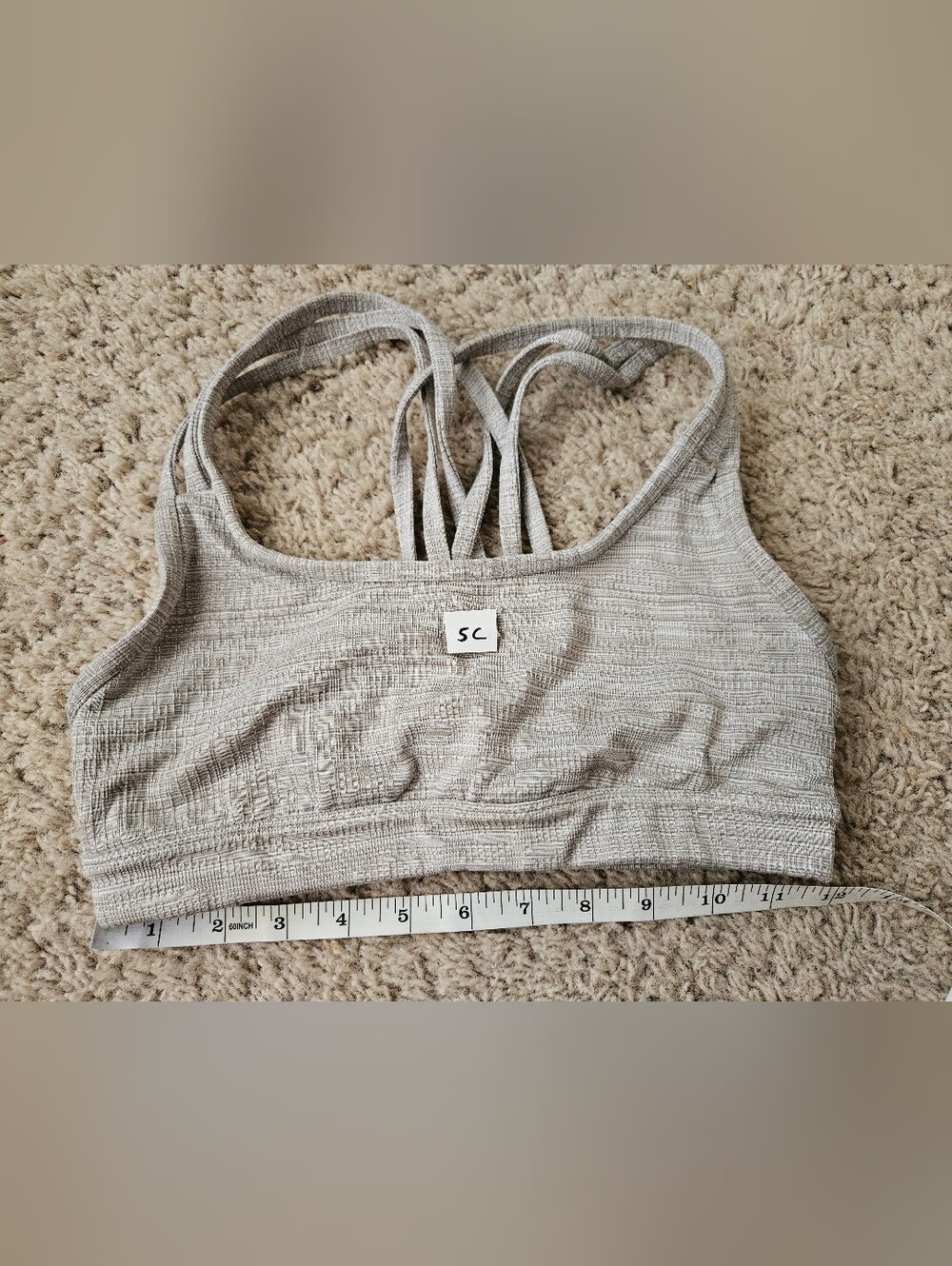 Women’s Strappy Bralette — Light Gray Athleta